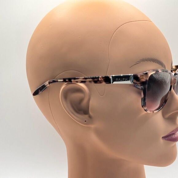 NEW Ladies Y2K Polo Ralph Lauren Chunky Sunglasses RA5131 Pink Tortoise 57/16 main image 7